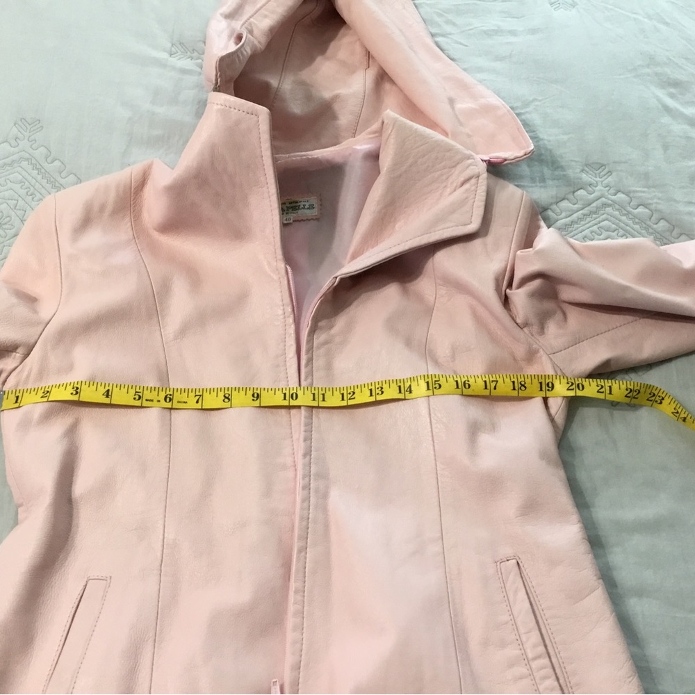 Vera Pelle Italian Leather Jacket M - Picture 8 of 13